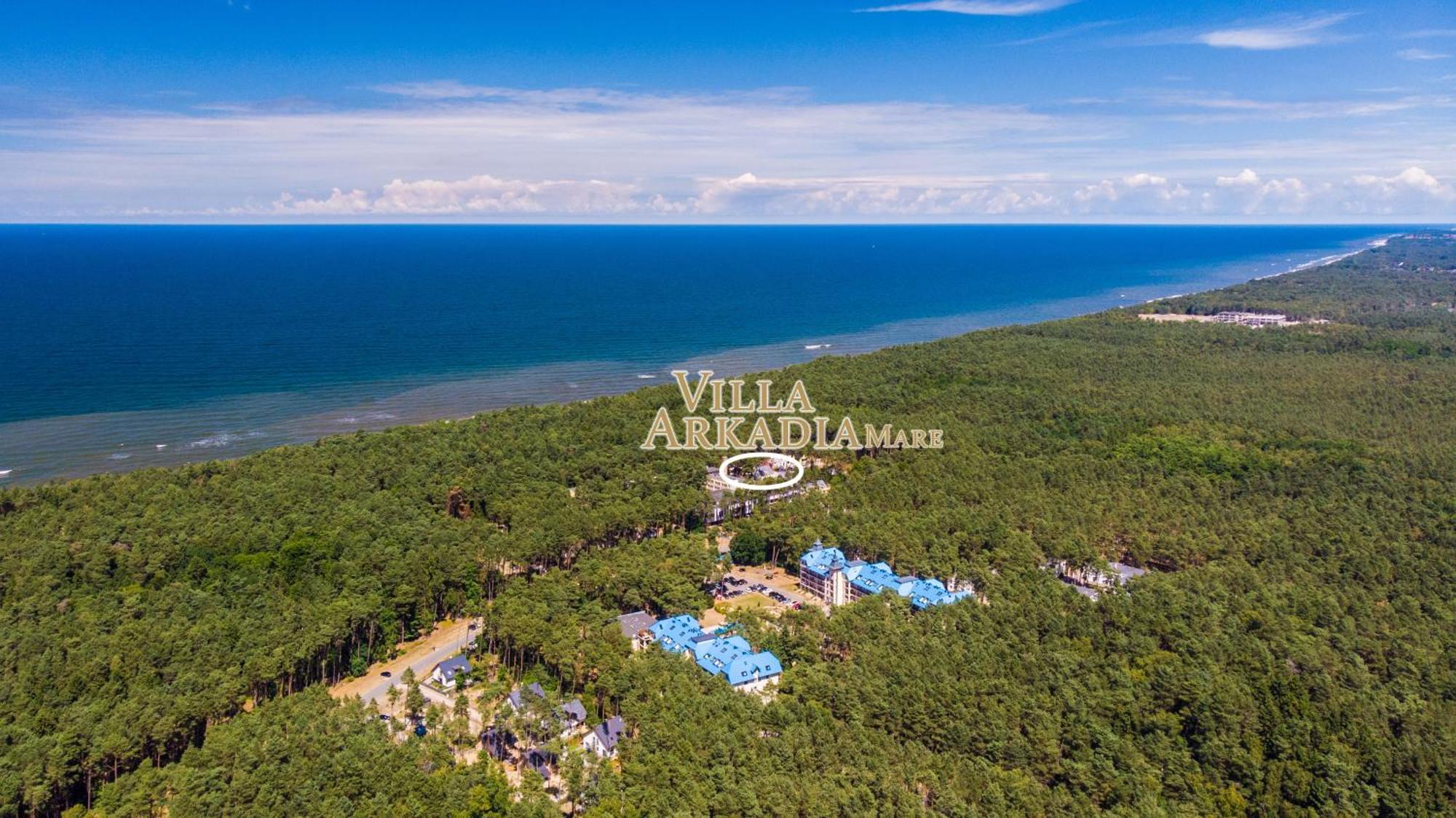 Villa Arkadia Mare Łukęcin Kültér fotó